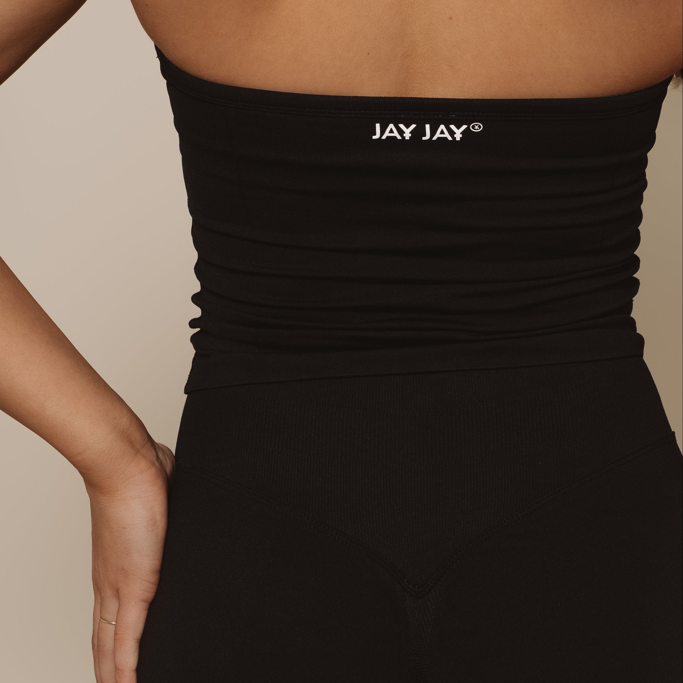 Bloom longline bra black