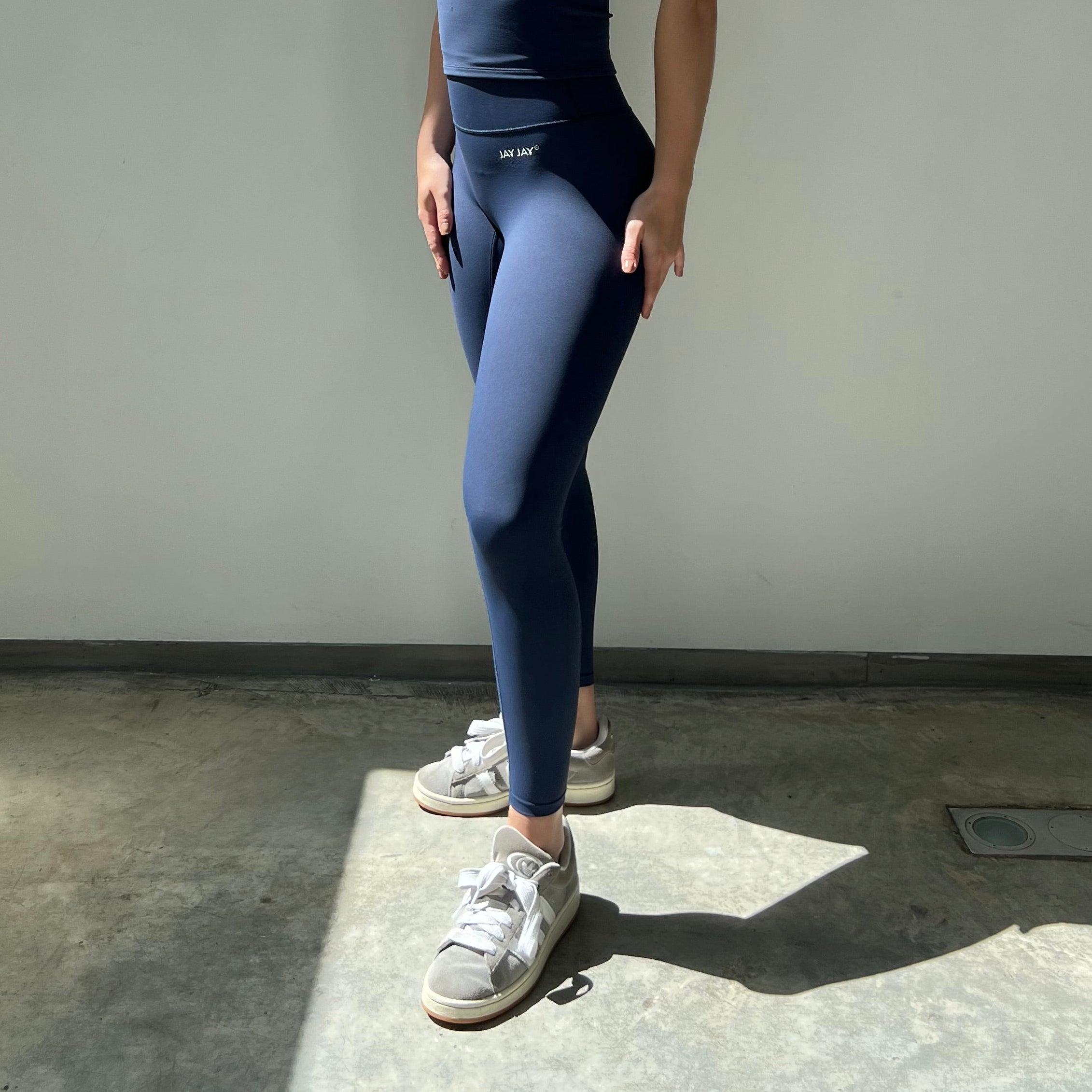 BUTERRY leggings navy blue