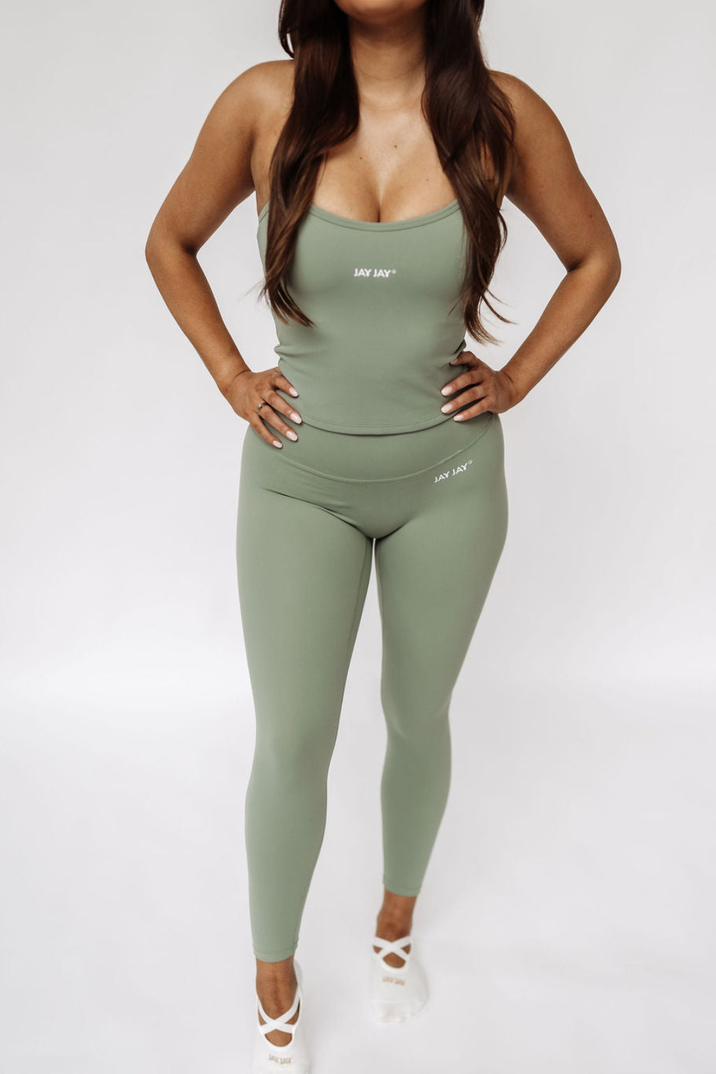 AURA SAGE GREEN LEGGING